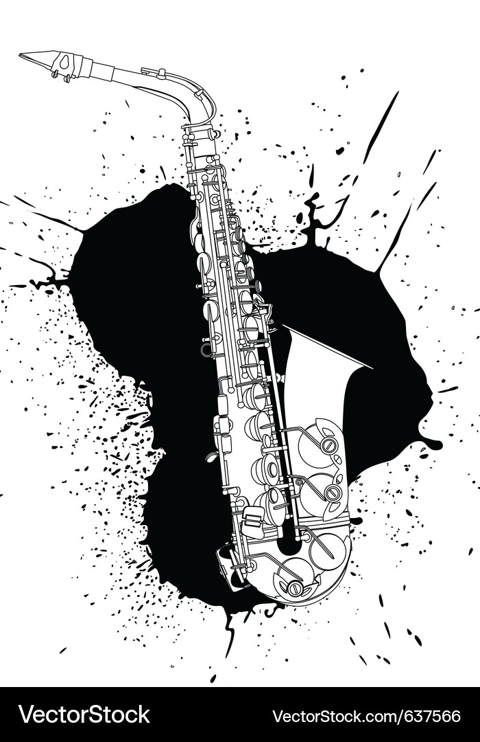 Saxophone Vector Image