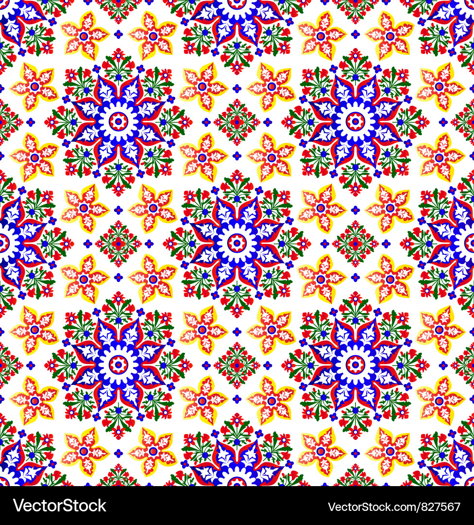 Islamic pattern small Royalty Free Vector Image