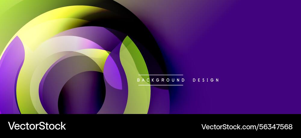 Abstract colorful layers create dynamic visual Abstract colorful layers create dynamic visual vector image