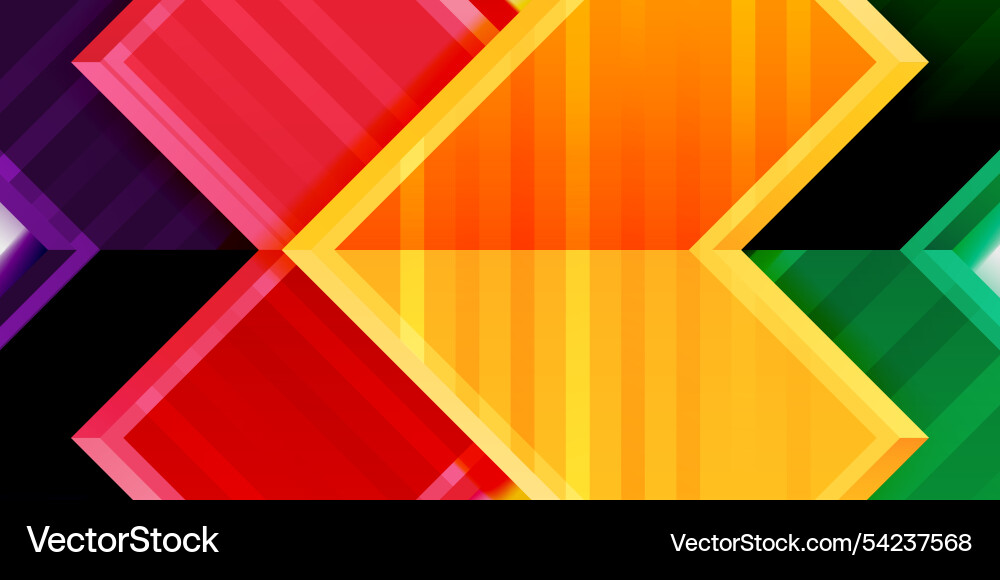 Arrow symbols created with 3d effects and line Arrow symbols created with 3d effects and line Vector Image
