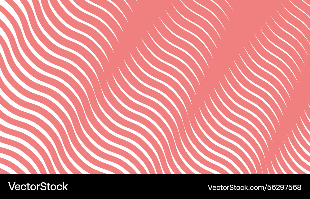 Light Coral Line Abstract Pattern Vector Image