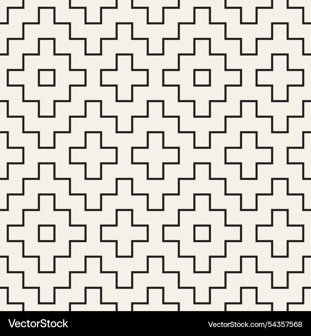 Seamless pattern repeating geometric elements Seamless pattern repeating geometric elements vector image