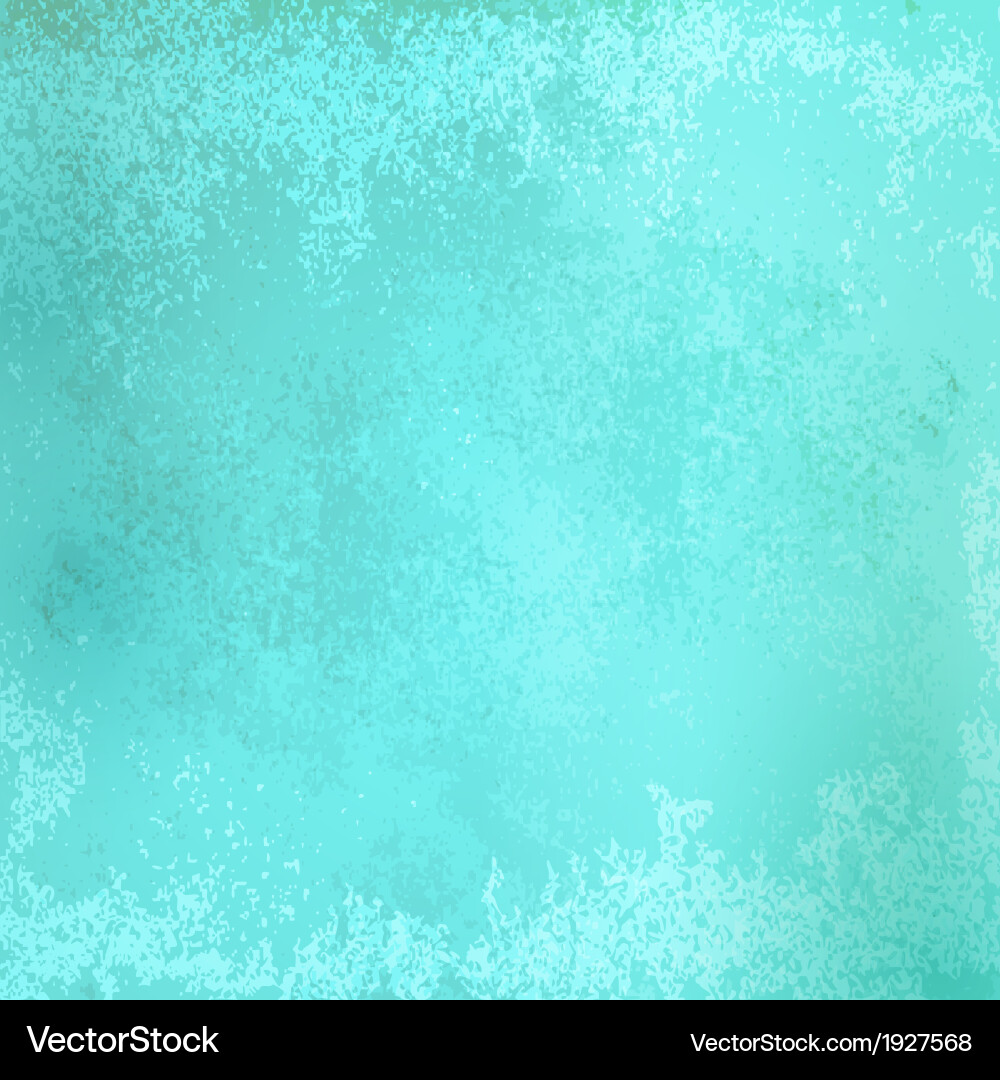 Turquoise Grunge Paper Texture vector image