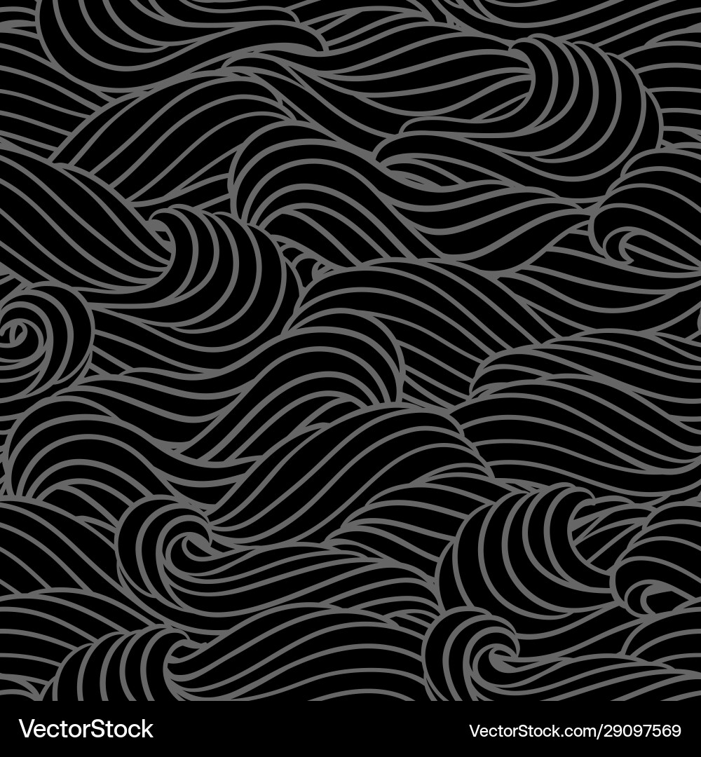 Abstract Wave Pattern Background vector image