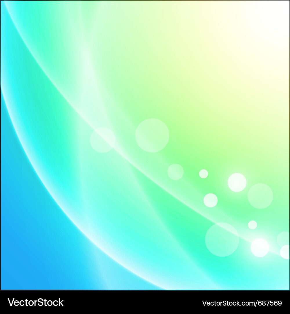 Ethereal Blue Gradient Background Vector Image