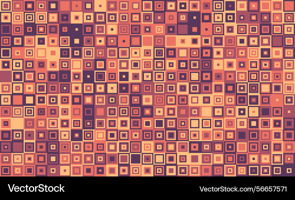 Abstract geometric pattern of variedsized squares Abstract geometric pattern of variedsized squares Vector Image