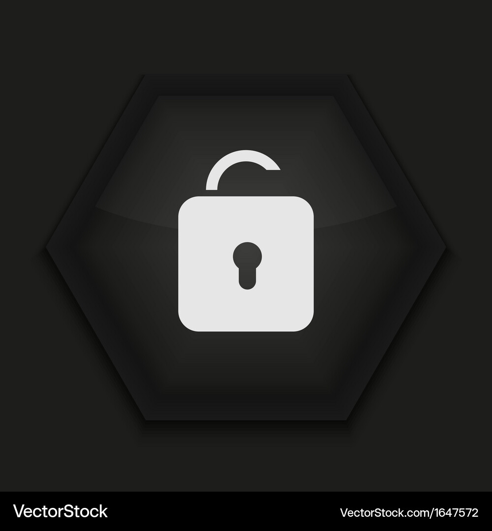 Lock Icon - Security Symbol Vector Image