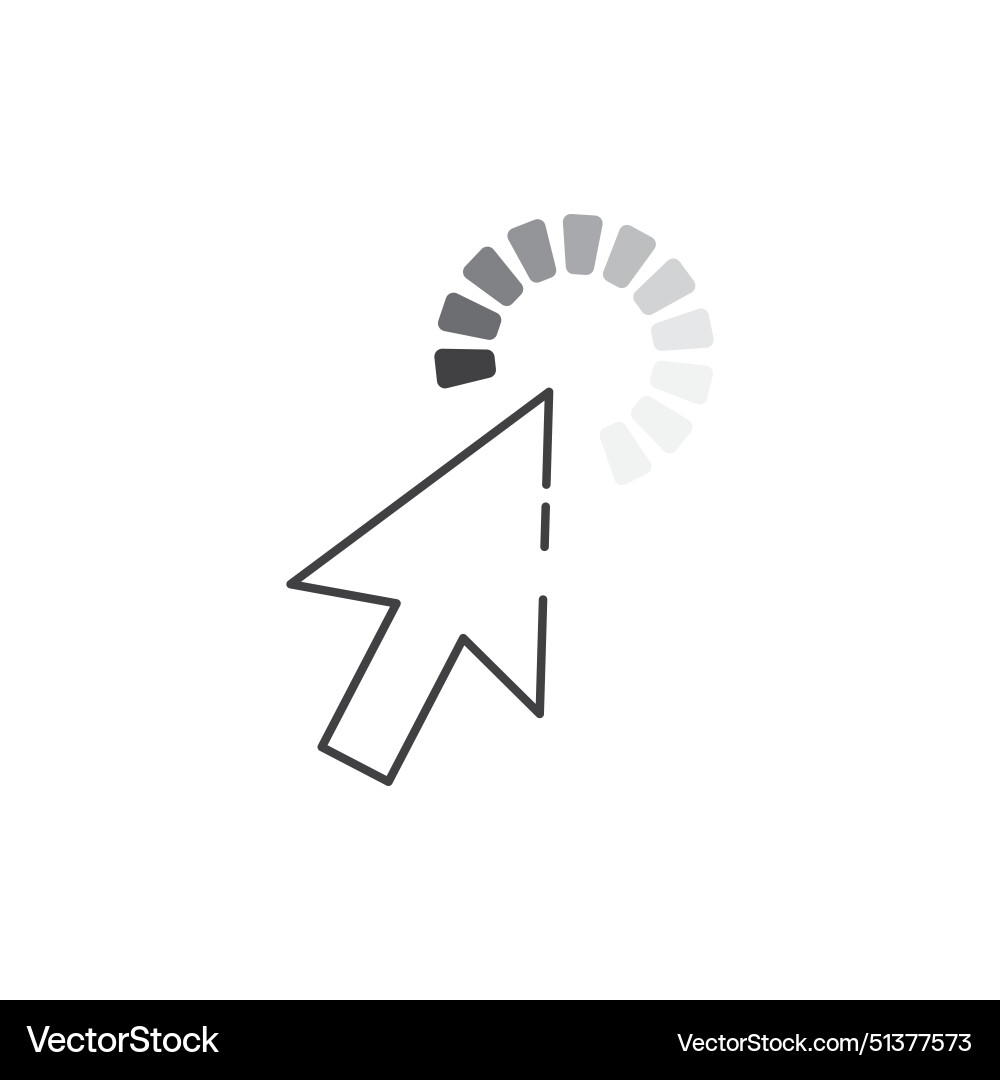 Cursor Symbol Zeiger Maus Cursor Symbol Zeiger Maus vektorbild
