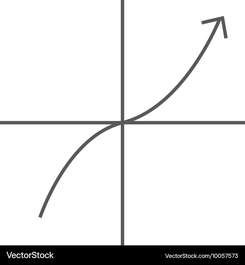 Graph chart icon Vector Image