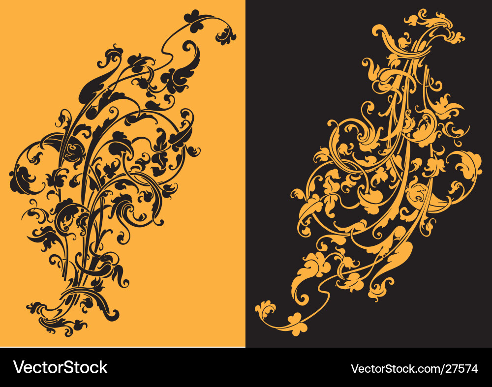Elegant Swirls Pattern Vector Image
