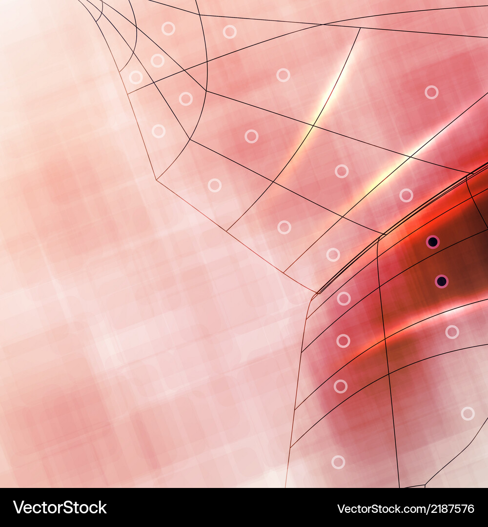 Abstract retro technology technical background Vector Image