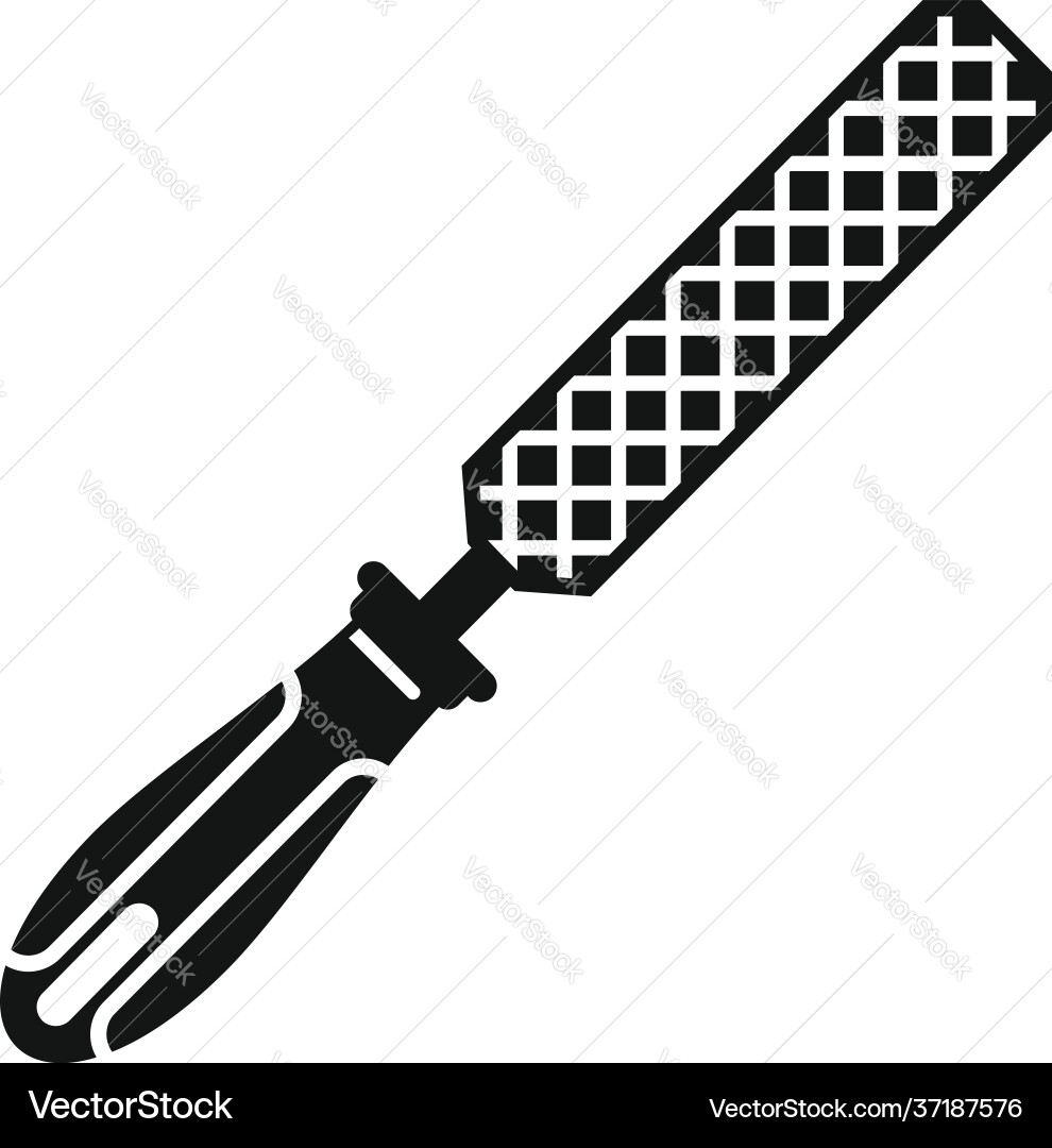 Carpenter file icon simple style Carpenter file icon simple style vector image