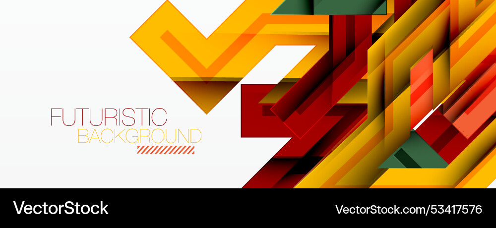 Dynamic lines geometric background Dynamic lines geometric background vector image