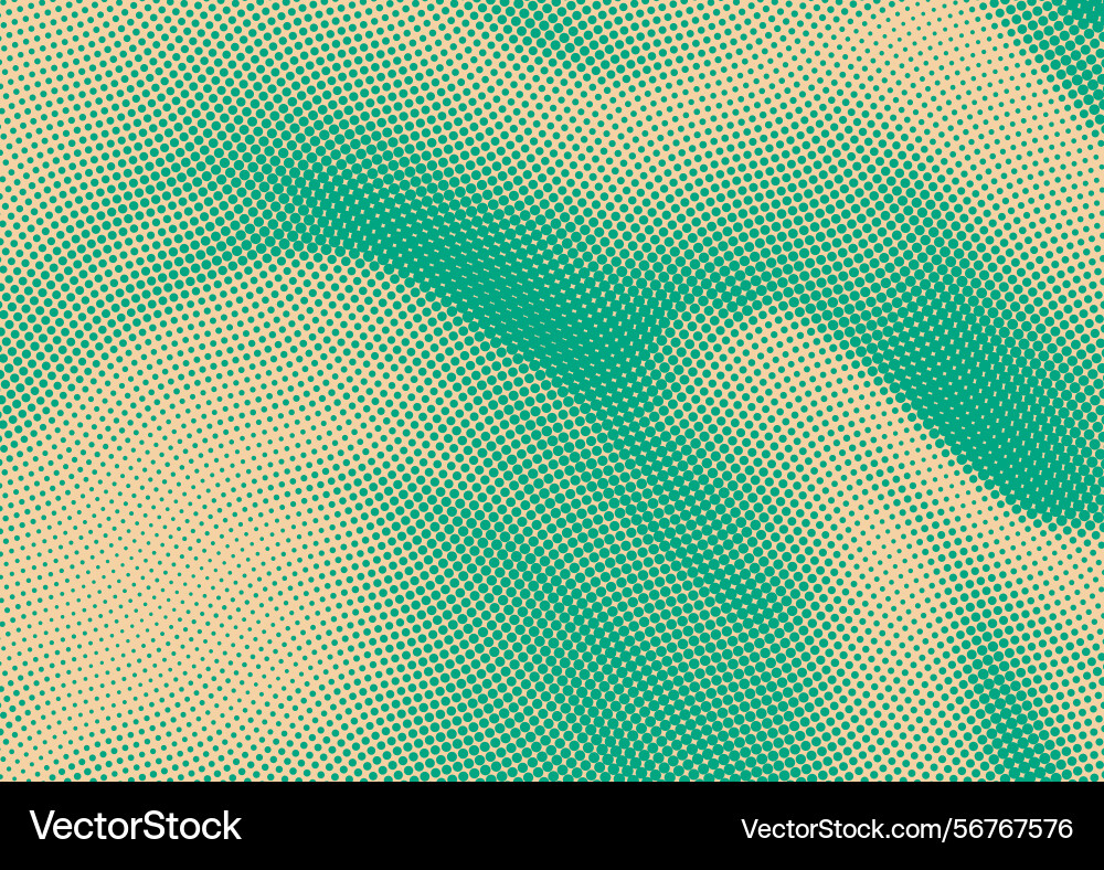 Retro background with an abstract halftone dots vector image