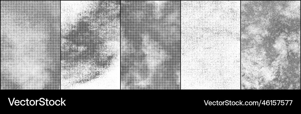 Black Halftone Dotted Backdrop Vector Image