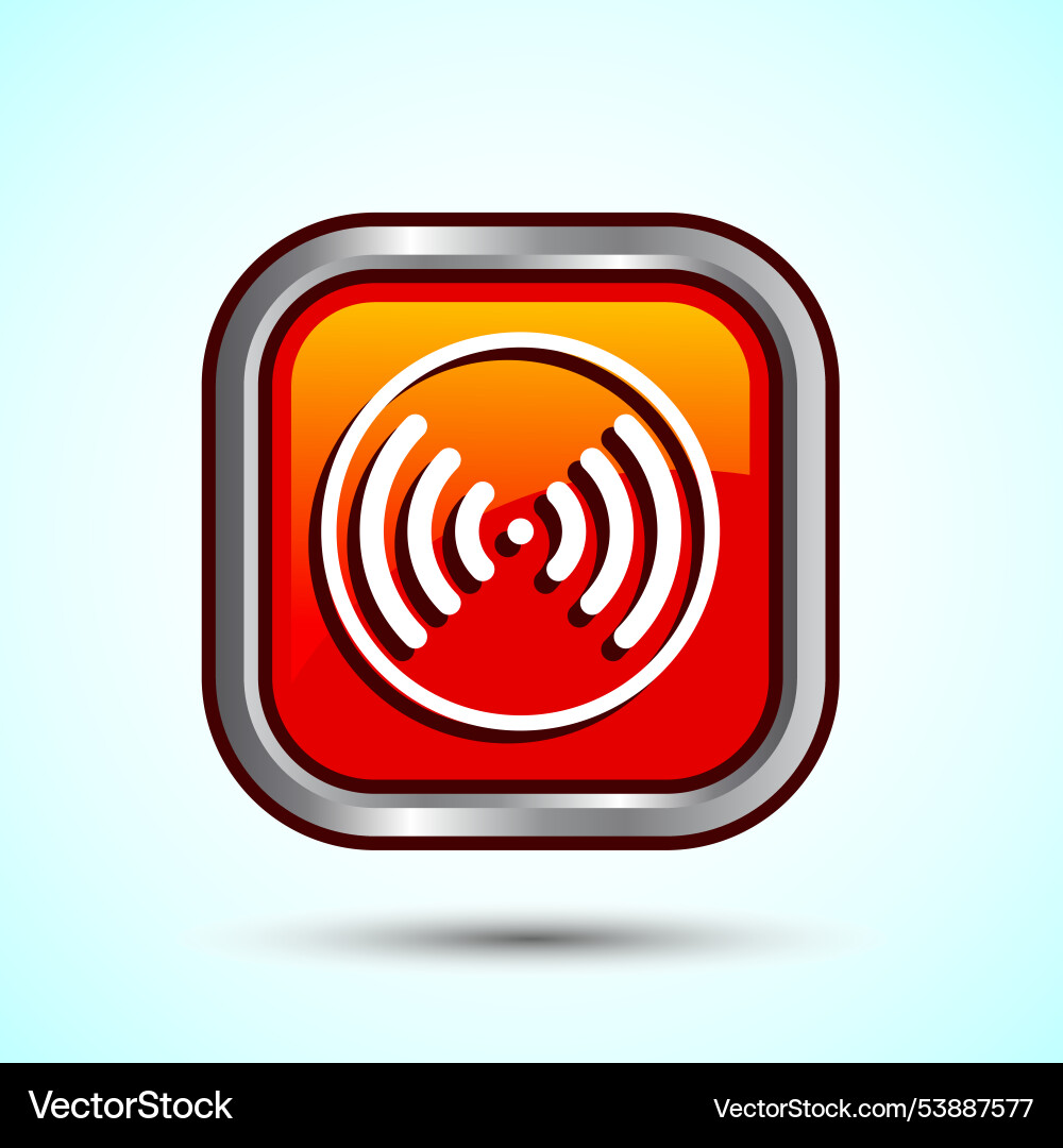 Wifi icon design internet connection symbol Vector Image