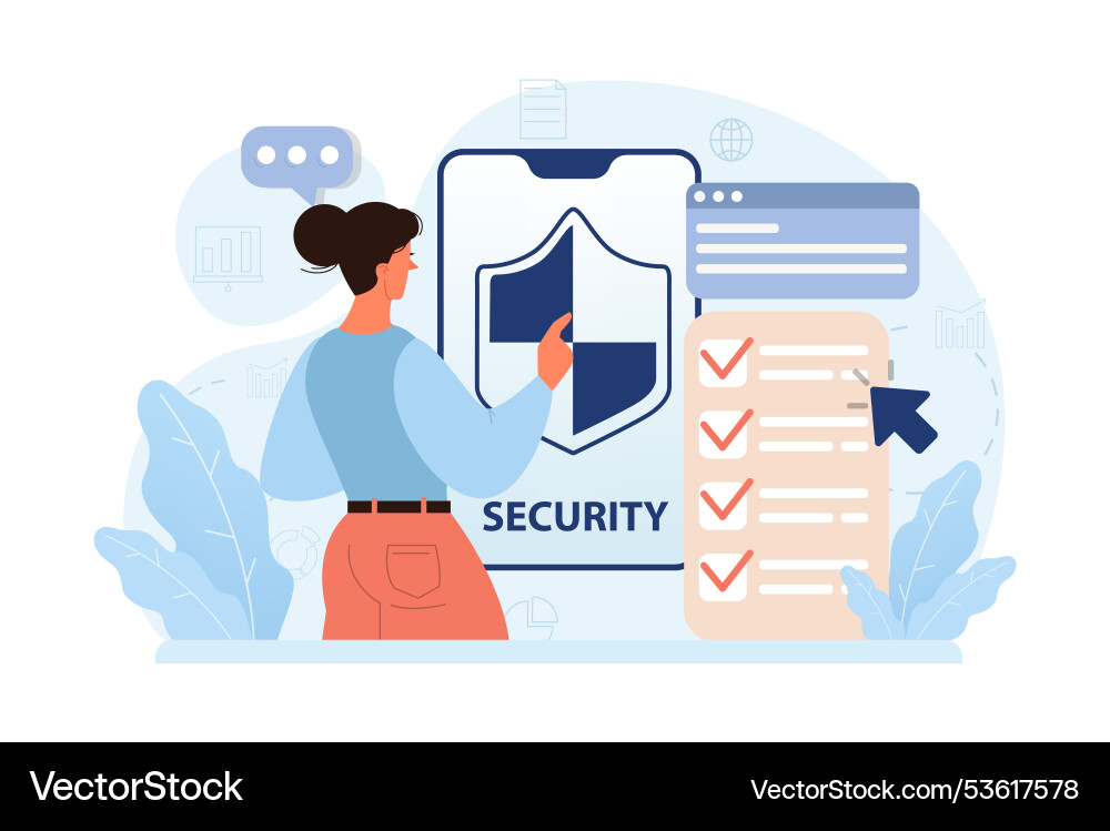 Cyber or web security set artificial intelligence Cyber or web security set artificial intelligence vector image