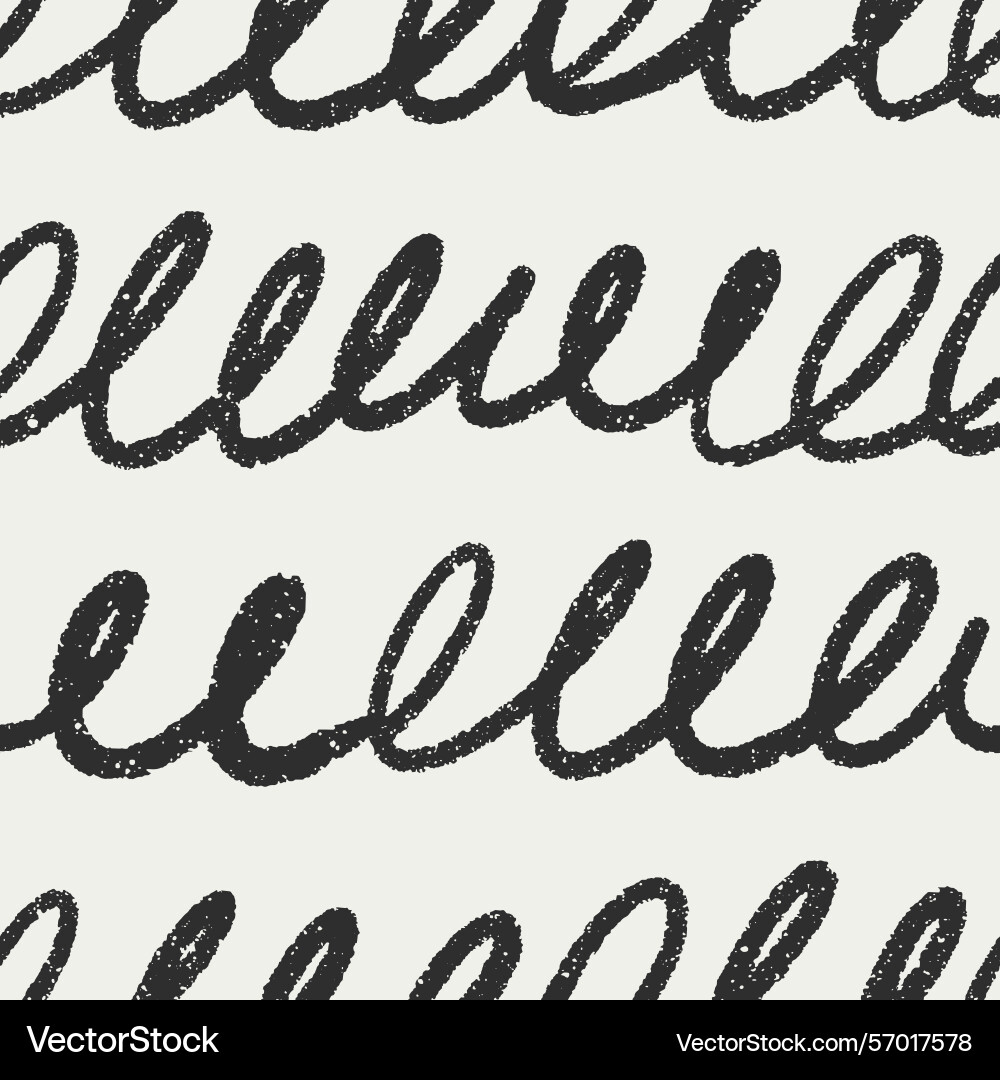 Seamless scribble loops endless pattern design Seamless scribble loops endless pattern design vector image