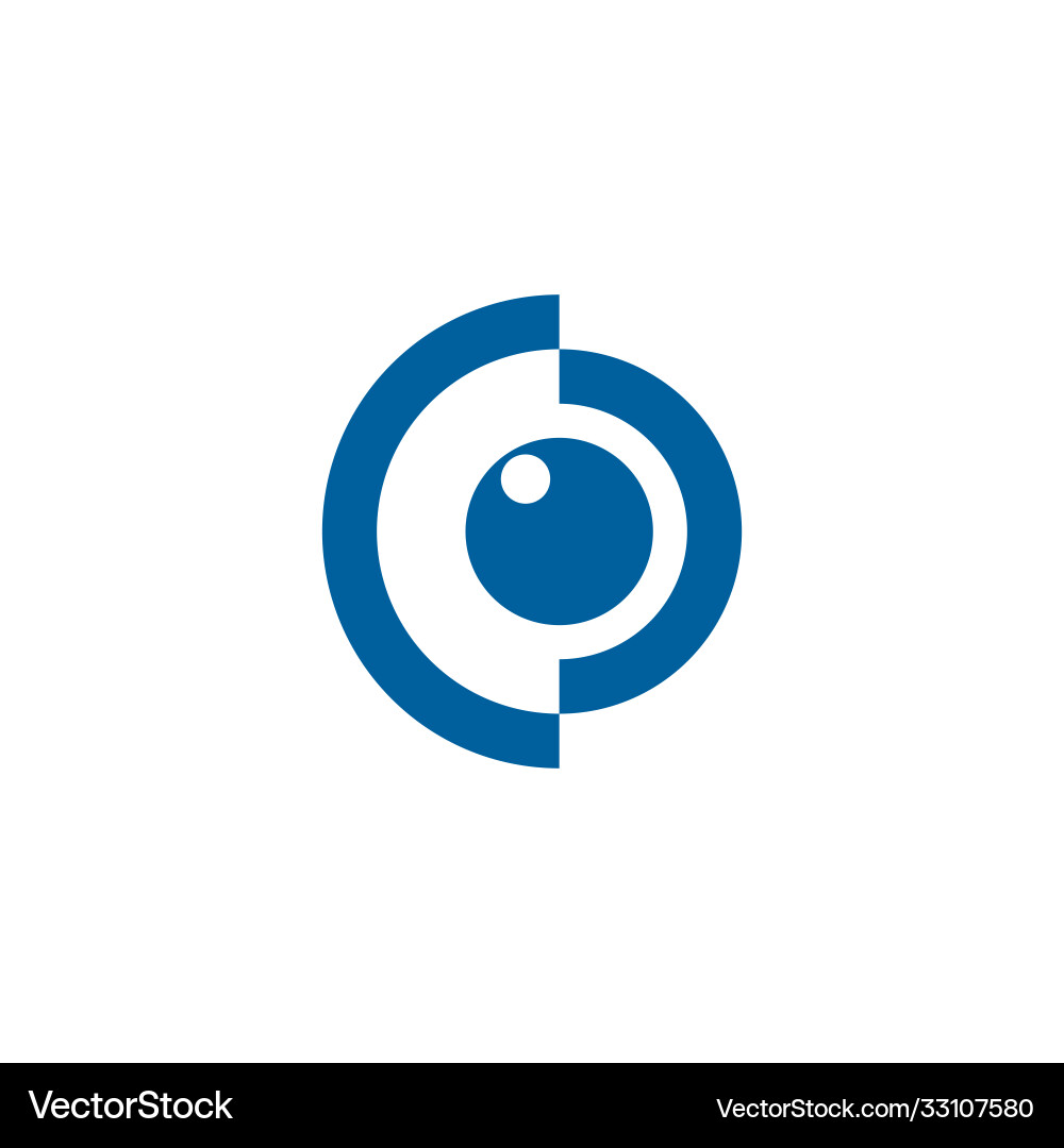 Core Circle Icon - Abstract Data Vector Image