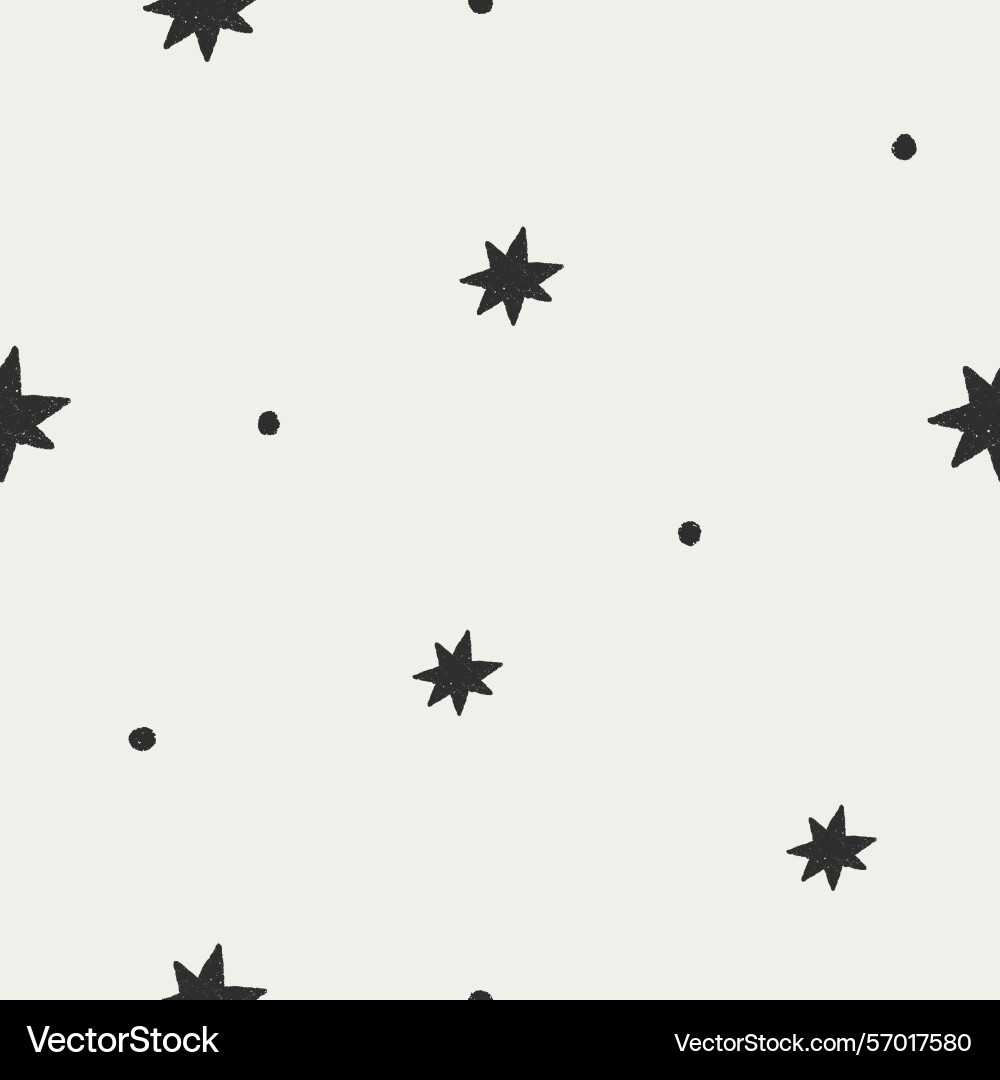 Star pattern seamless texture sparkles and dots Star pattern seamless texture sparkles and dots vector image
