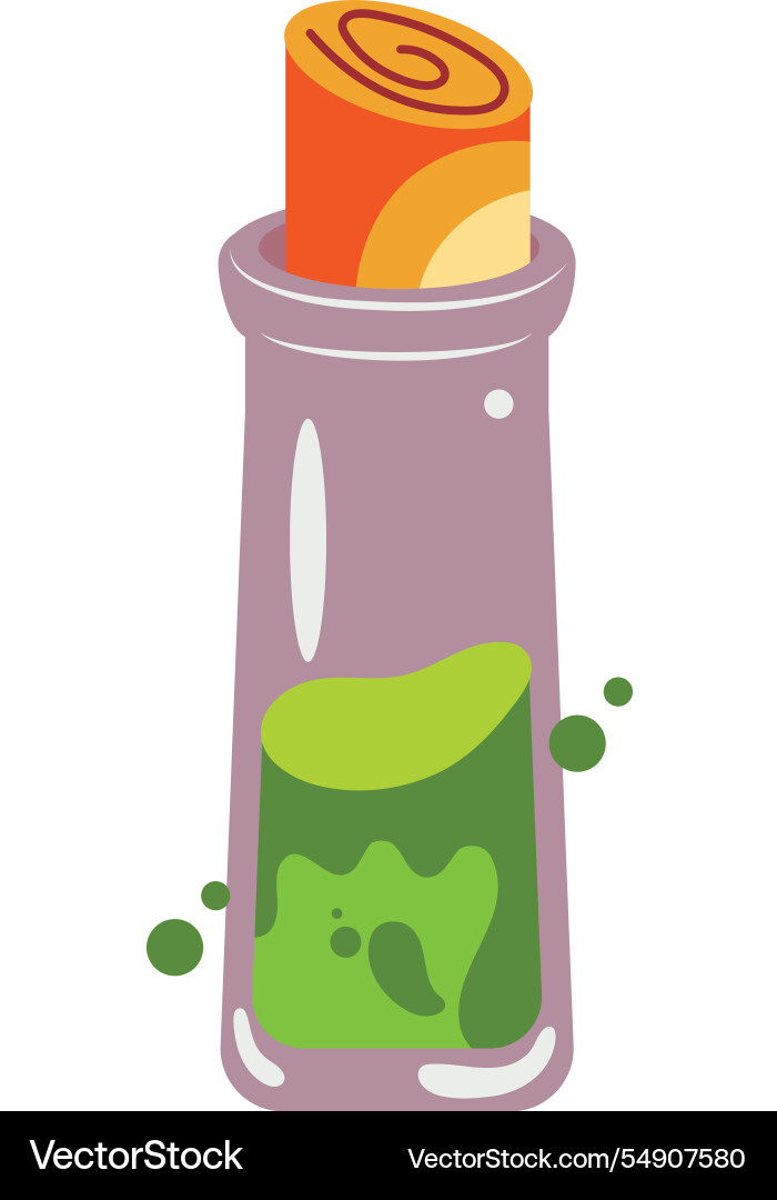 Video game elixir bottle Vector Image