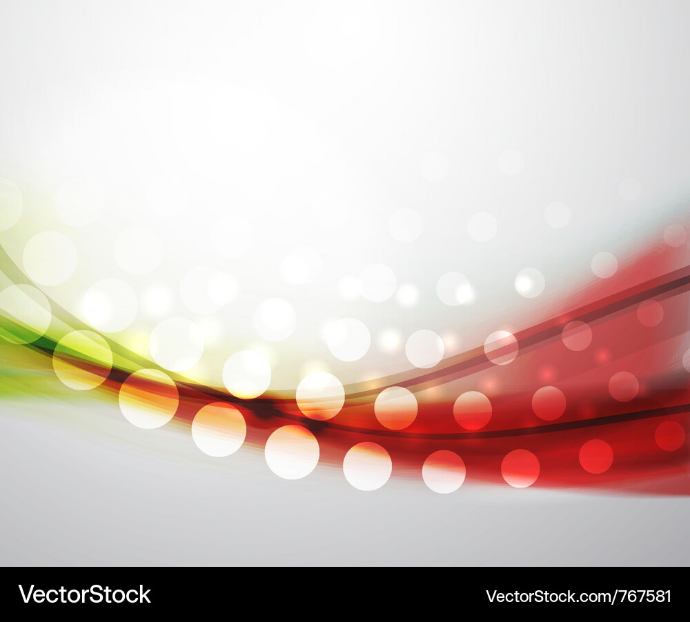 Abstract Flowing Waves Background Vector Image