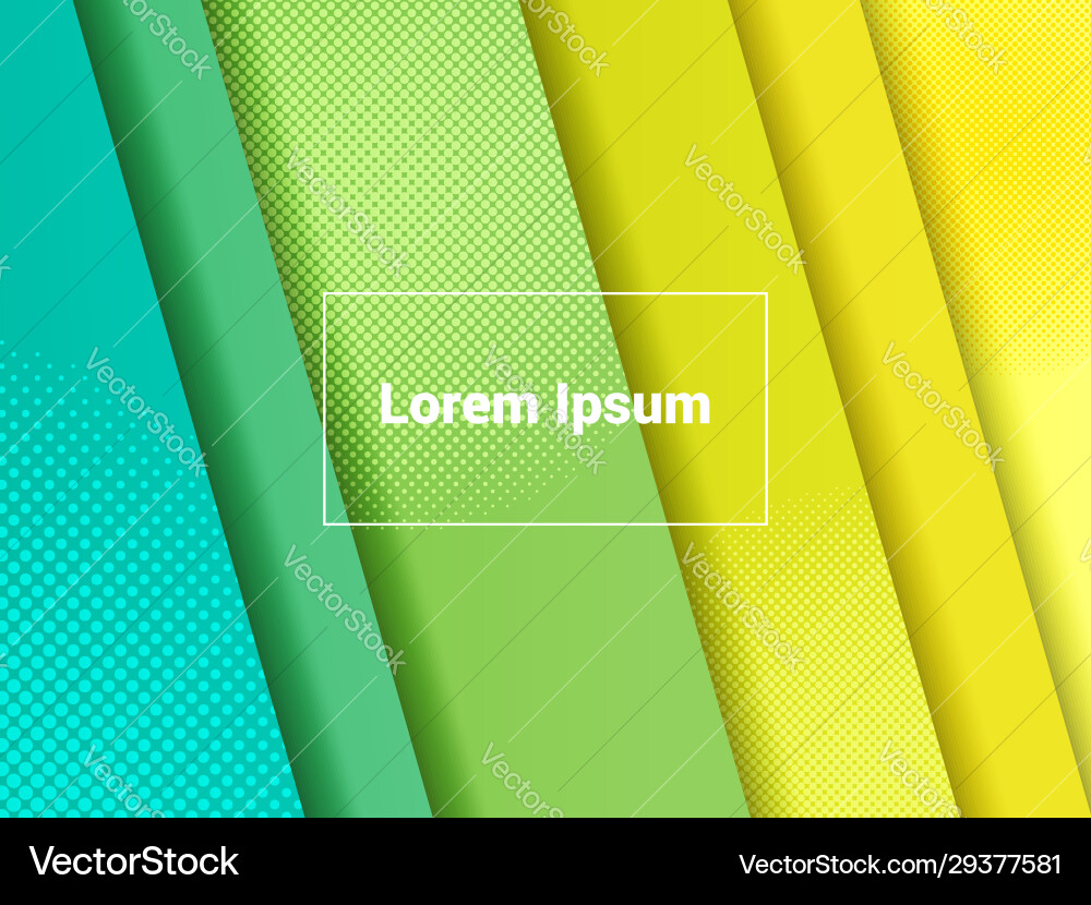 Geometric Color Blocks Background Vector Image