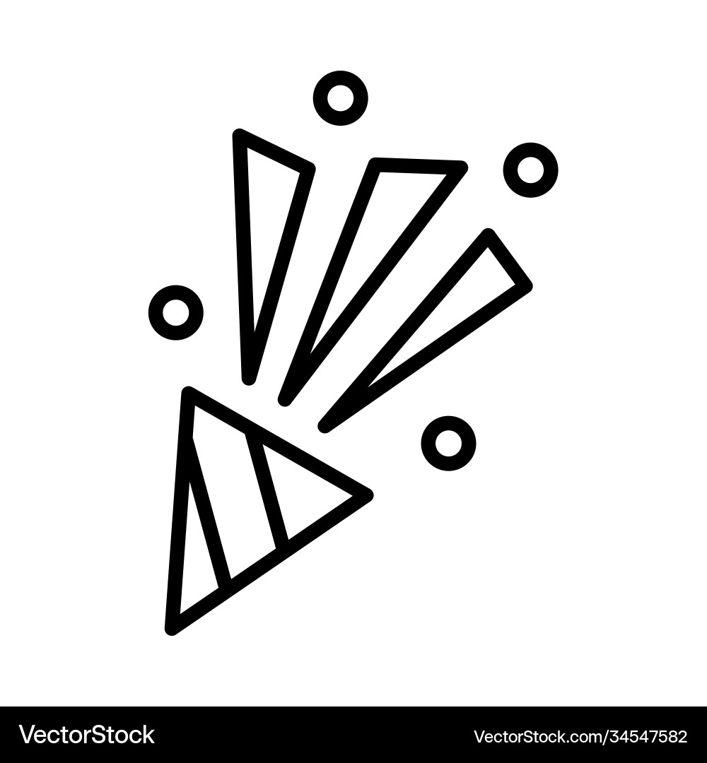 Wedding firework icon on white background Wedding firework icon on white background vector image