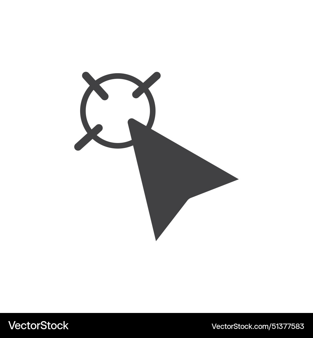 Cursor Symbol Zeiger Maus Cursor Symbol Zeiger Maus vektorbild