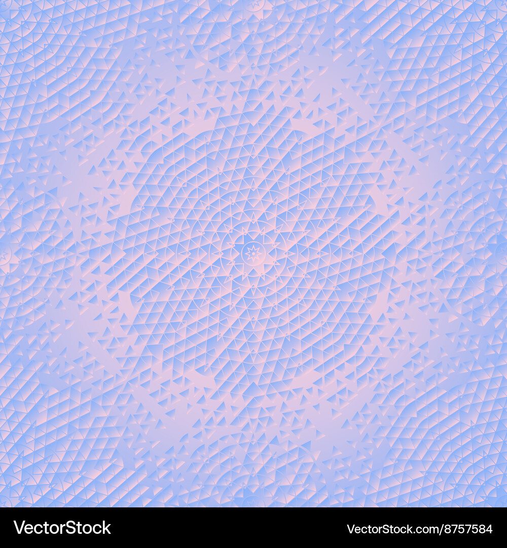 Graphic triangles pattern vector image