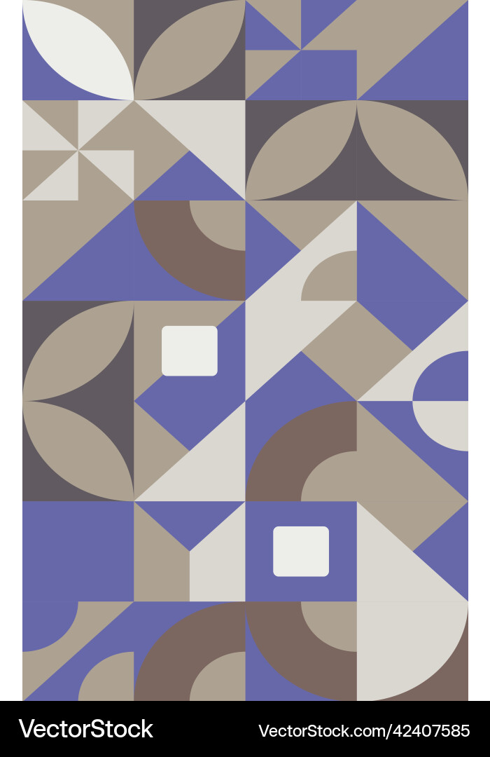 Abstract geometric tile vintage mosaic motifs Abstract geometric tile vintage mosaic motifs vector image