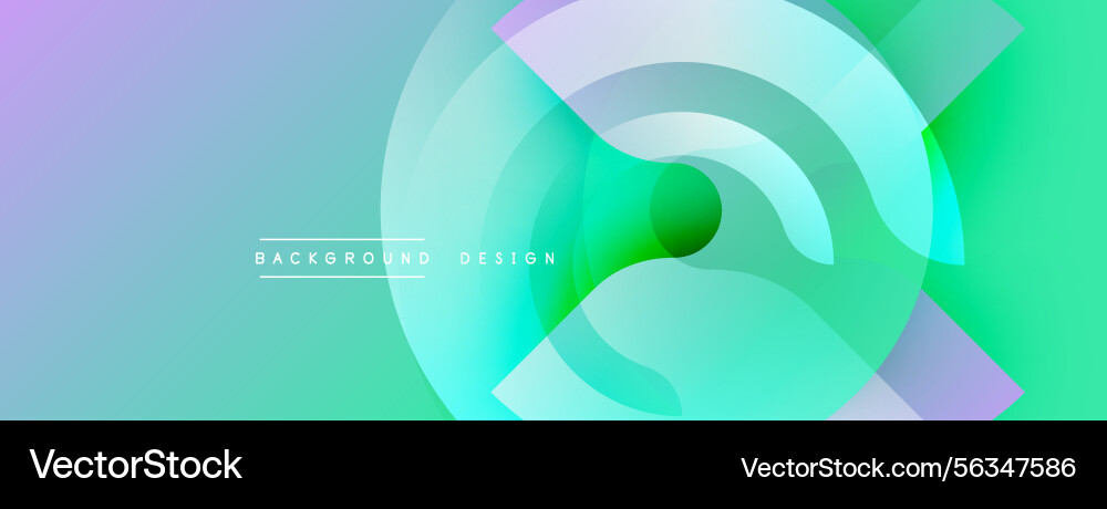 Abstract background features overlapping circular Abstract background features overlapping circular vector image