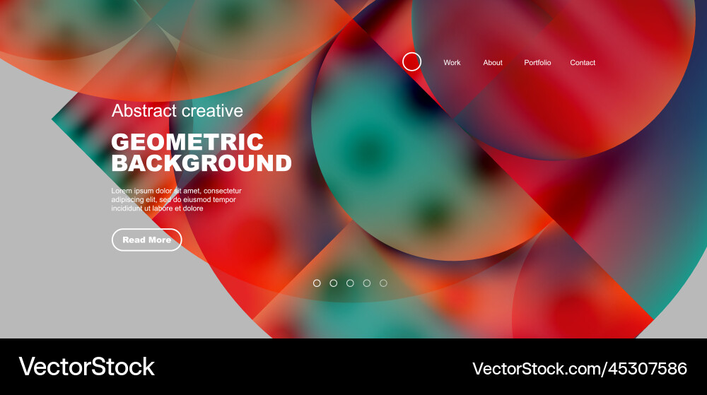 Circle abstract background with fluid gradient Circle abstract background with fluid gradient vector image