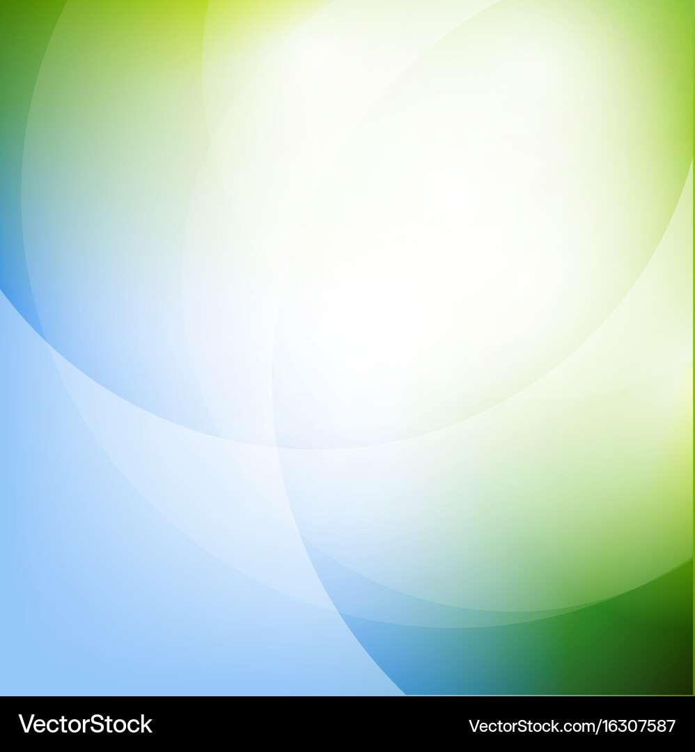 Gradient Green Abstract Background vector image