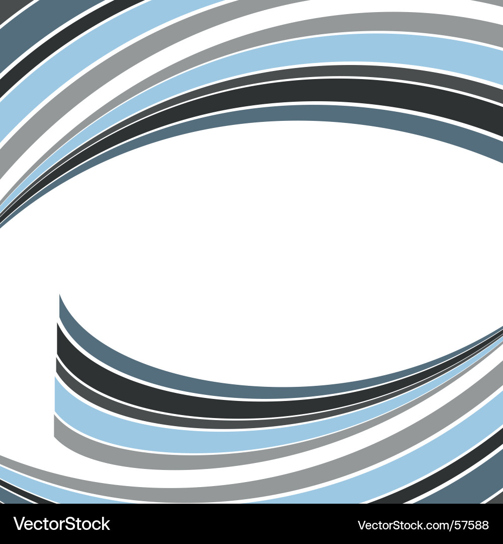 Abstract Swirl Background vector image