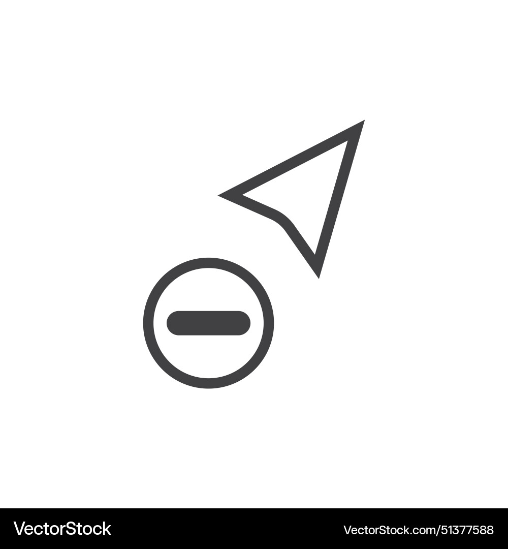 Cursor icon pointer mouse Cursor icon pointer mouse vector image