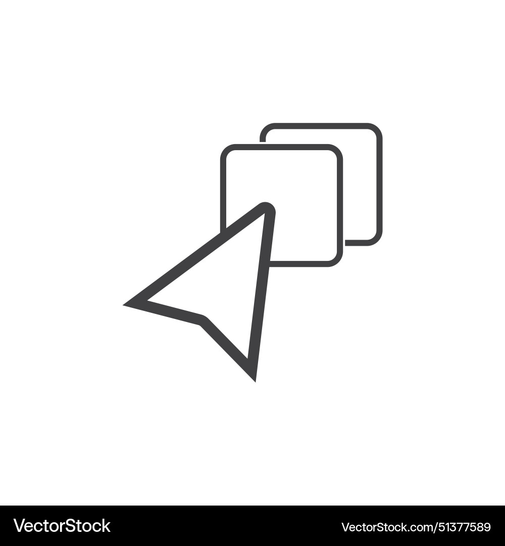 Cursor Symbol Zeiger Maus Cursor Symbol Zeiger Maus vektorbild