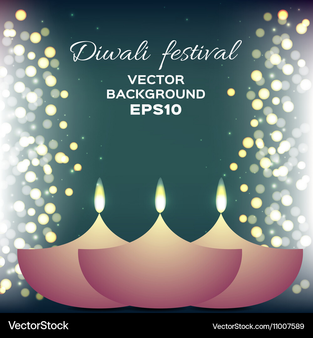 Diwali festival Vector Image