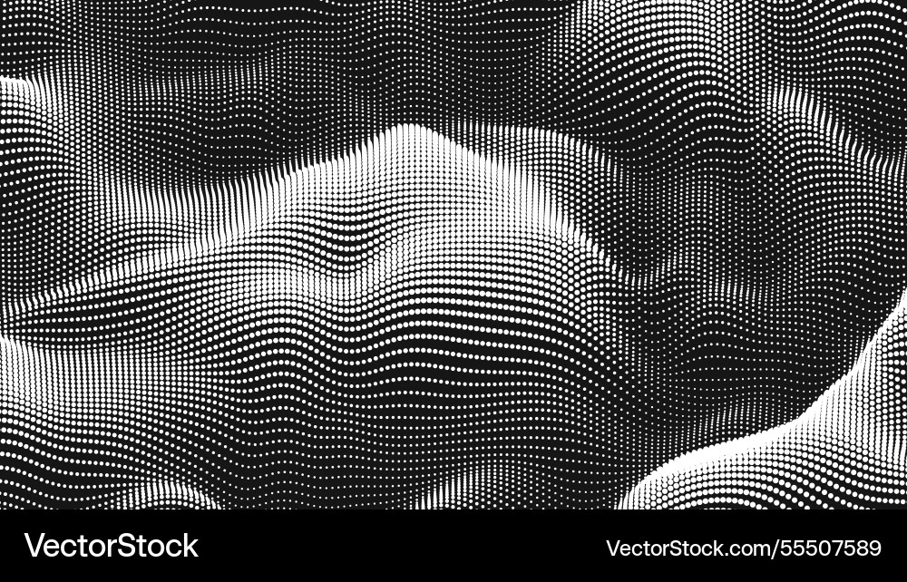 Point wave noise texture abstract dot background Point wave noise texture abstract dot background vector image