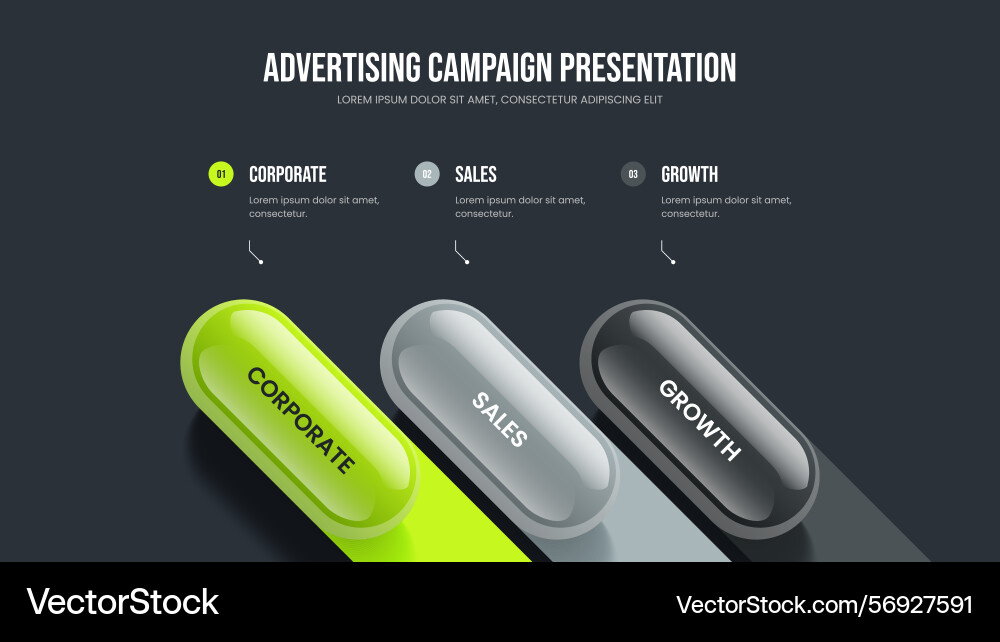 Consulting introduction slide layout modern Vector Image