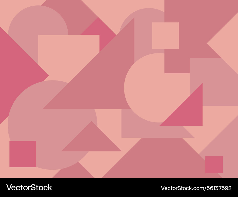 Abstract geometric background with overlapping vector image