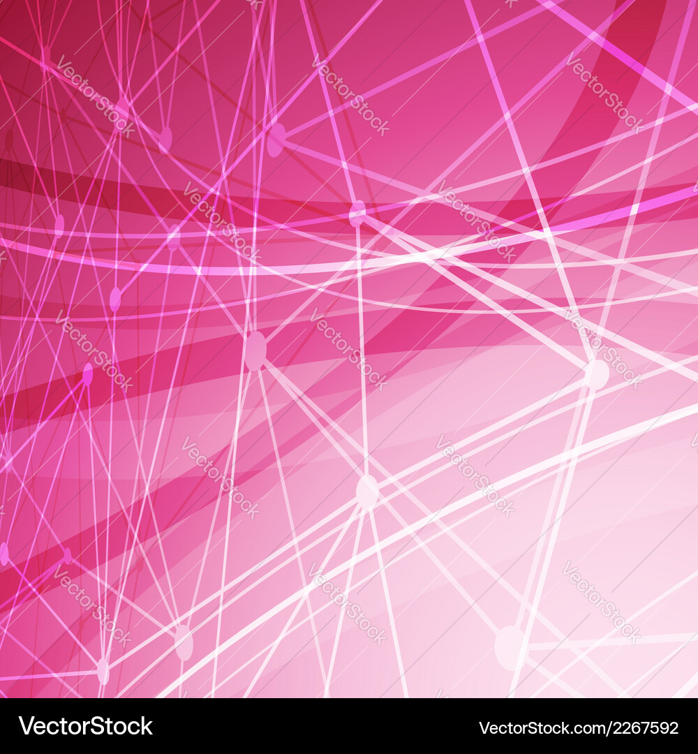 Abstract molecule structure bright background Vector Image
