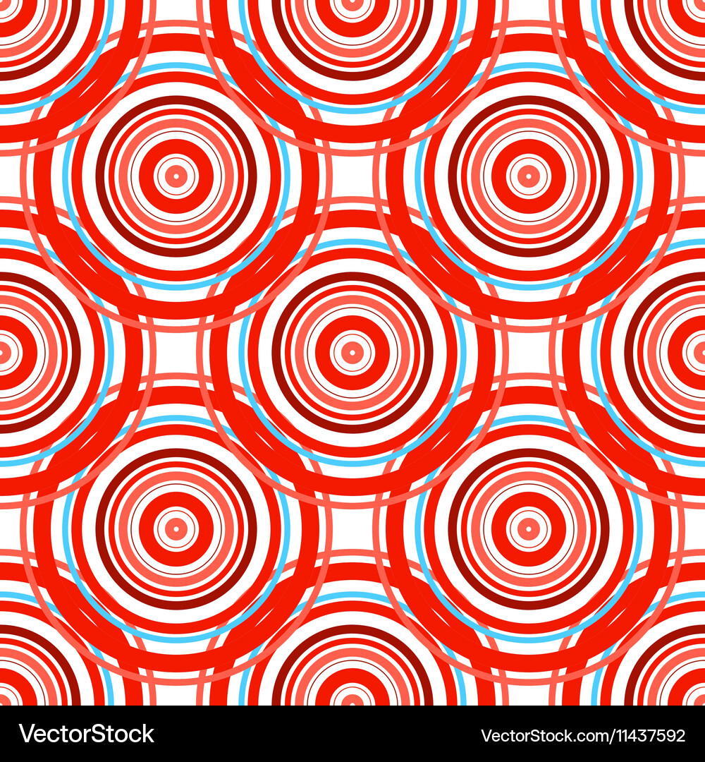 Red abstract seamless pattern – Royalty-Free Vector | VectorStock