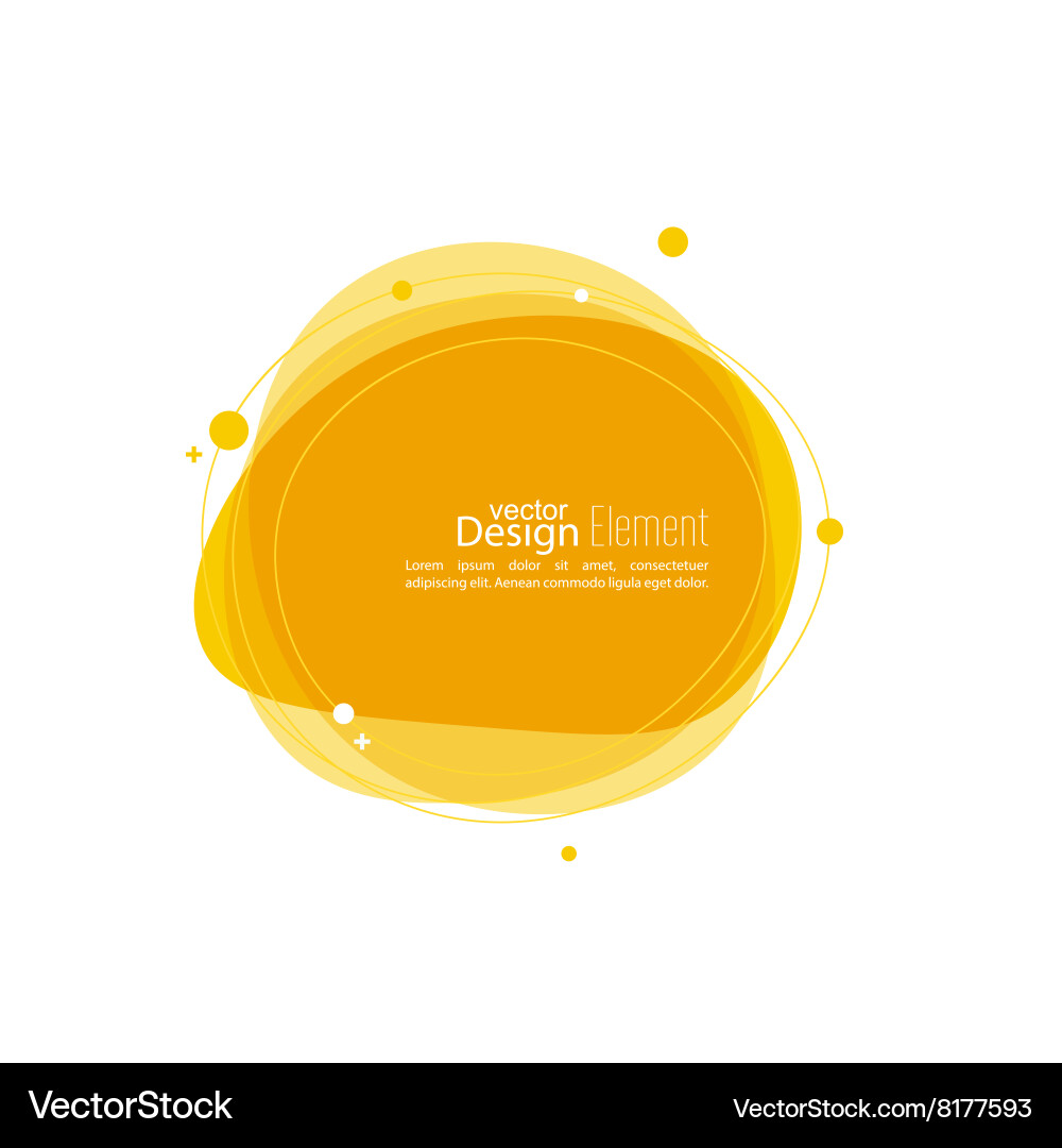 Dynamic Particle Banner vector image