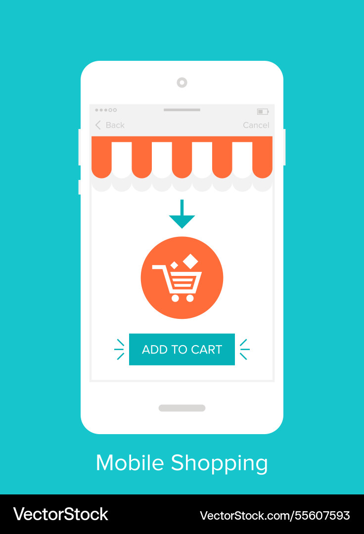 Mobile user interface concept Mobile user interface concept Vector Image
