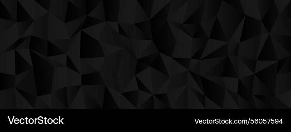Geometric chaos pattern with abstract dark vector image