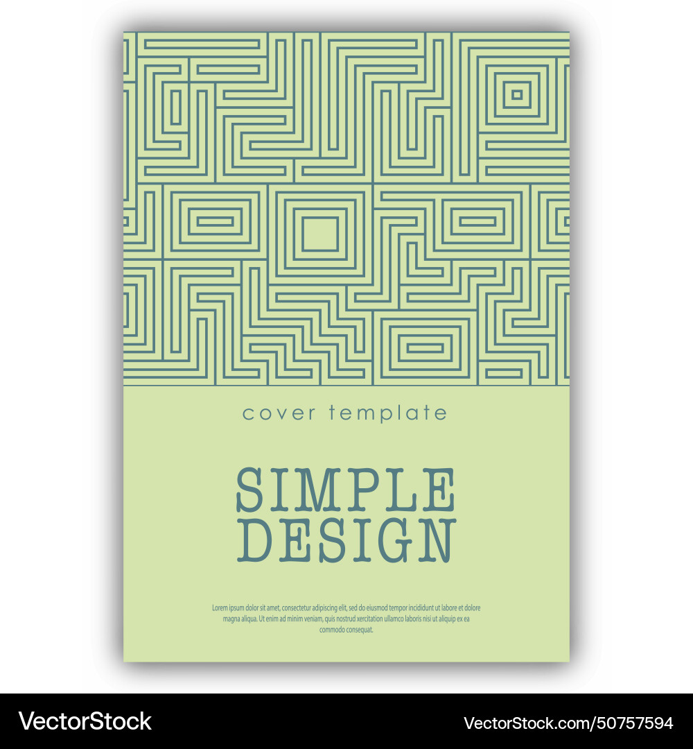 Linear pattern the idea of a banner brochure Linear pattern the idea of a banner brochure Vector Image