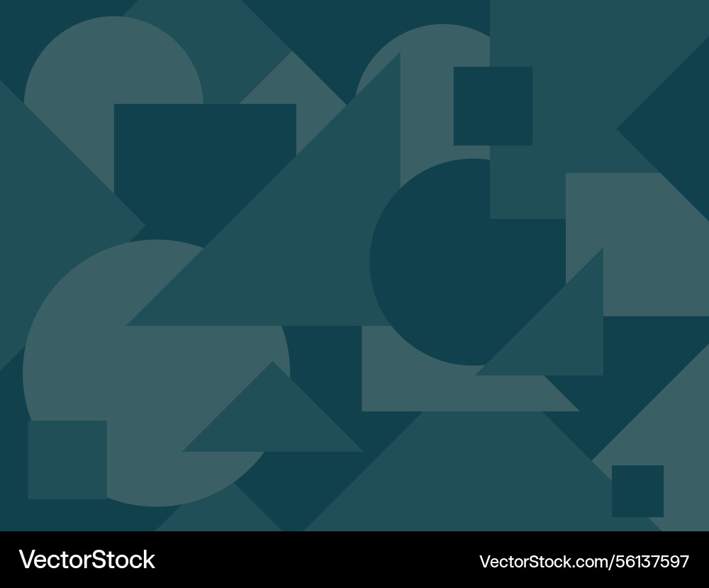 Abstract geometric background with overlapping vector image