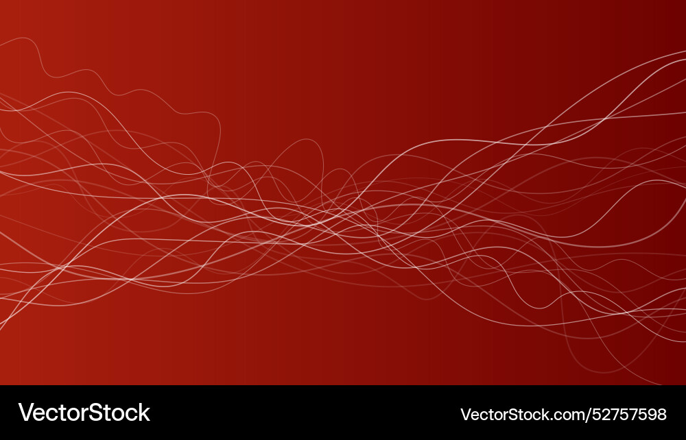 Abstract gradient background with wave beams vector image