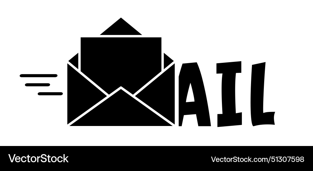 E-mail envelop send mail or letter with envelops Vector Image